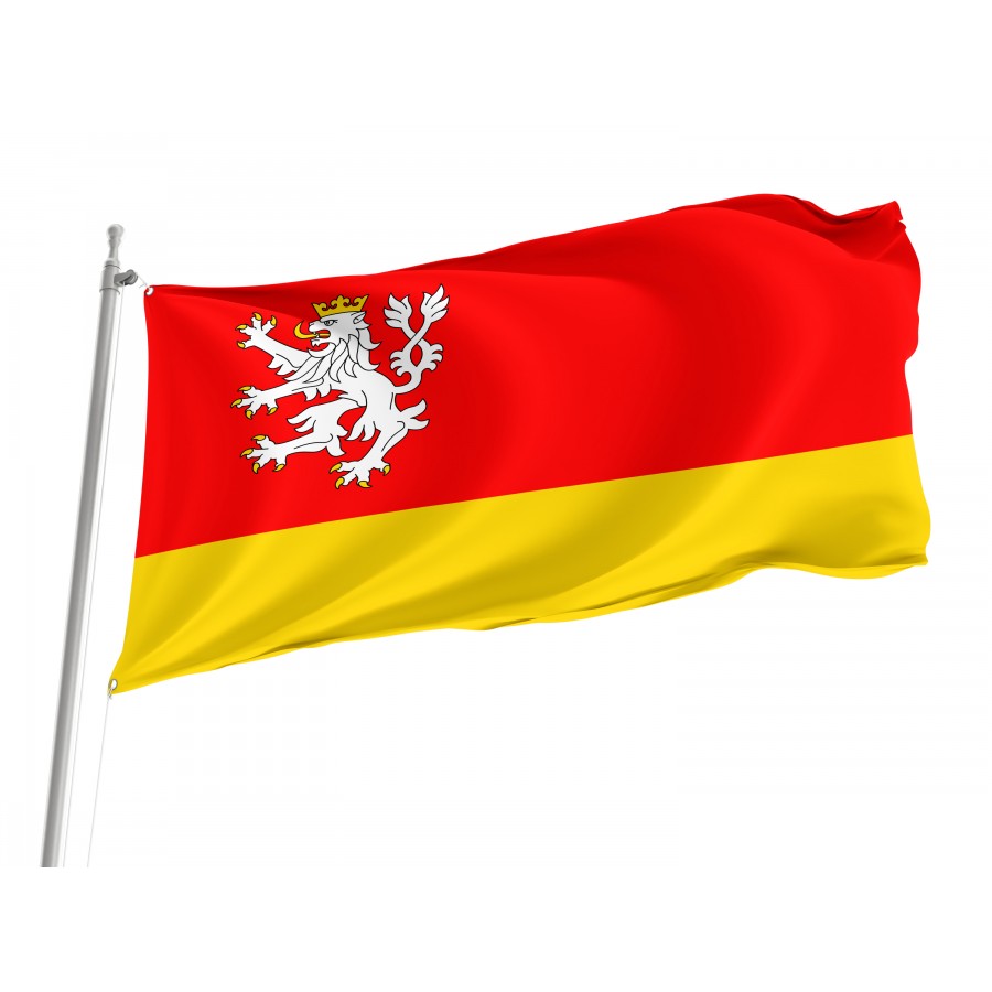 Flag Of Ladek-Zdroj, Patriotic Flags, Unique Design Print, Flags For Indoor & Outdoor Use - High Quality Poland for Indoor and Outdoor Use