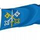 Flag of Laskarzew, Patriotic Flags, Unique Design Print, Flags for Indoor & Outdoor Use - Imagine 1