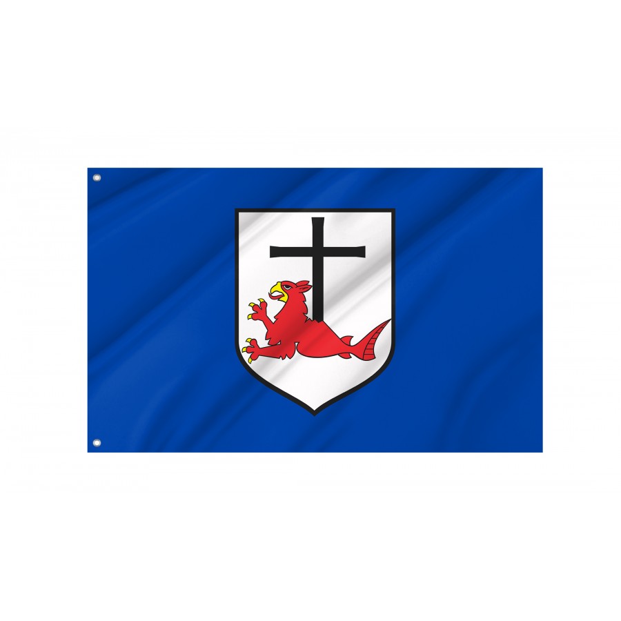 Flag Of Leba, Patriotic Flags, Unique Design Print, Flags For Indoor & Outdoor Use - High Quality Poland for Indoor and Outdoor Use