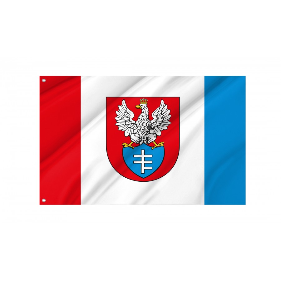 Flag Of Legionowo, Patriotic Flags, Unique Design Print, Flags For Indoor & Outdoor Use - High Quality Poland for Indoor and Outdoor Use