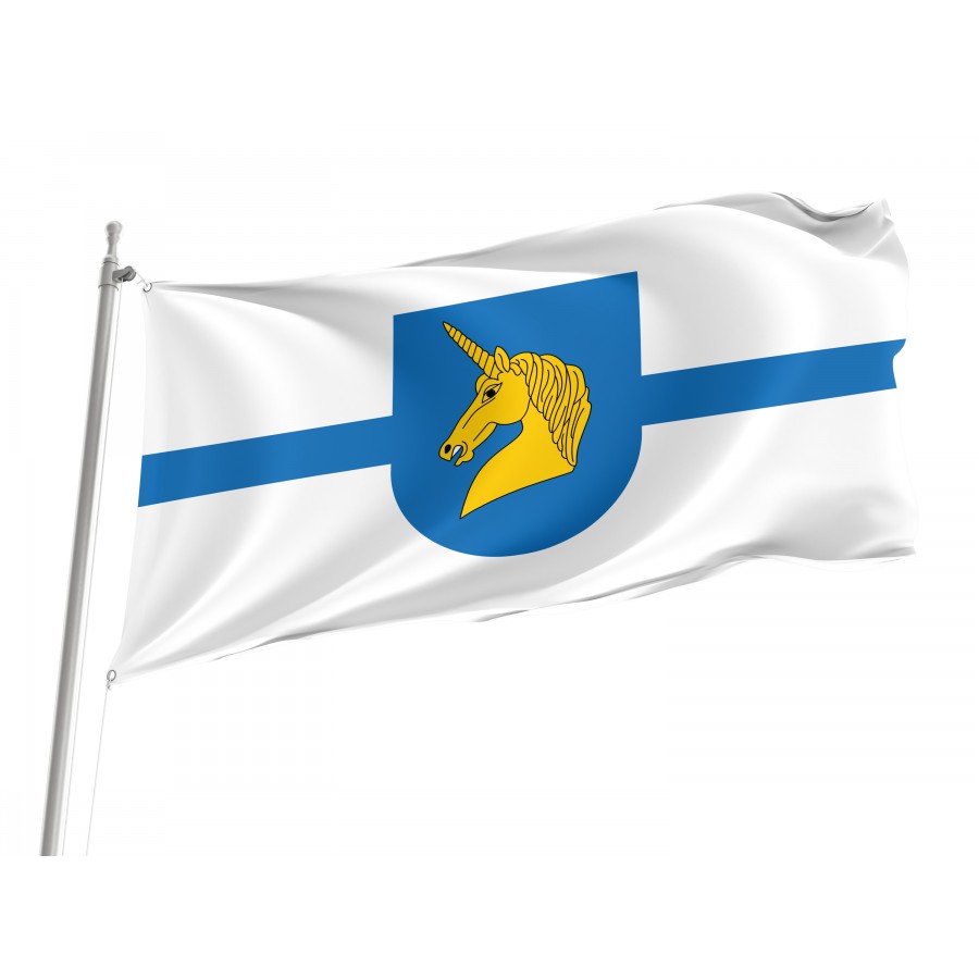 Flag Of Lidzbark Welski, Patriotic Flags, Unique Design Print, Flags For Indoor & Outdoor Use - High Quality Poland for Indoor and Outdoor Use