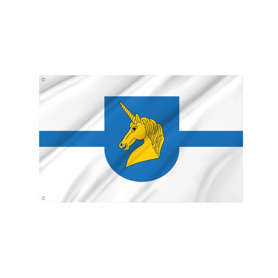 Flag Of Lidzbark Welski, Patriotic Flags, Unique Design Print, Flags For Indoor & Outdoor Use - High Quality Poland for Indoor and Outdoor Use