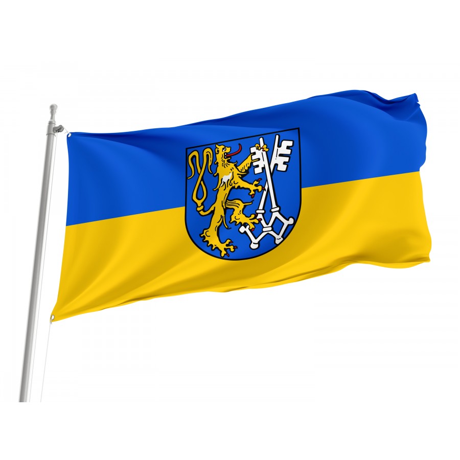 Flag Of Liegnitz, Patriotic Flags, Unique Design Print, Flags For Indoor & Outdoor Use - High Quality Poland for Indoor and Outdoor Use