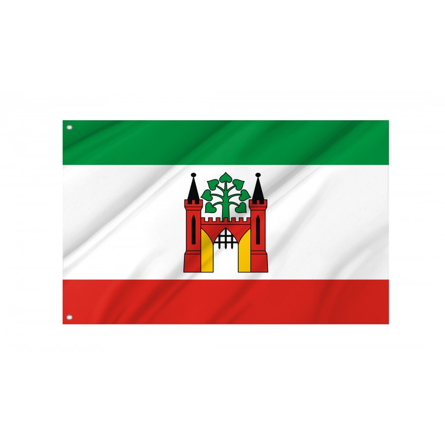 Flag Of Lipno, Patriotic Flags, Unique Design Print, Flags For Indoor & Outdoor Use - High Quality Poland for Indoor and Outdoor Use