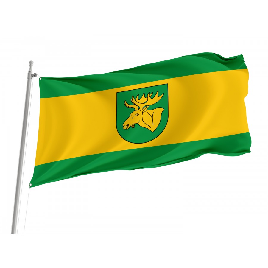 Flag Of Lochow, Patriotic Flags, Unique Design Print, Flags For Indoor & Outdoor Use - High Quality Poland for Indoor and Outdoor Use
