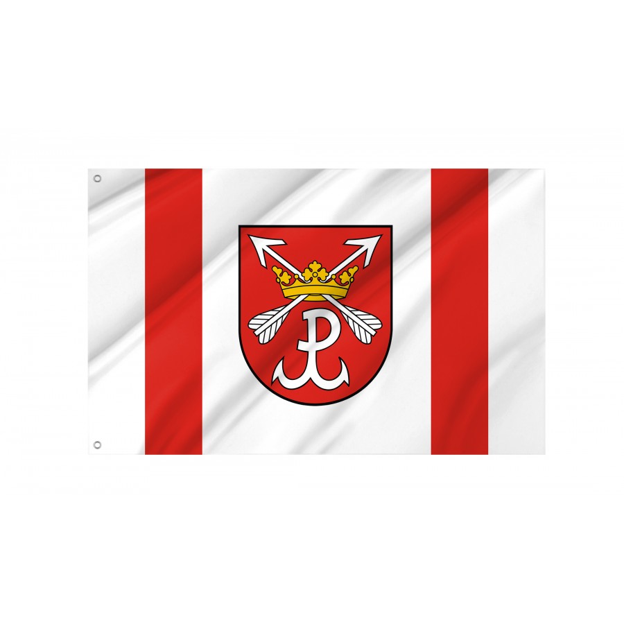 Flag Of Lomianki, Patriotic Flags, Unique Design Print, Flags For Indoor & Outdoor Use - High Quality Poland for Indoor and Outdoor Use