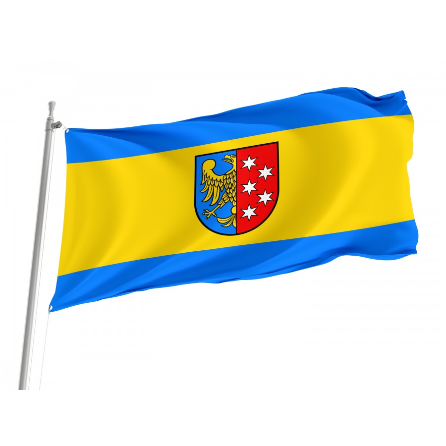 Flag Of Lubliniec, Patriotic Flags, Unique Design Print, Flags For Indoor & Outdoor Use - High Quality Poland for Indoor and Outdoor Use