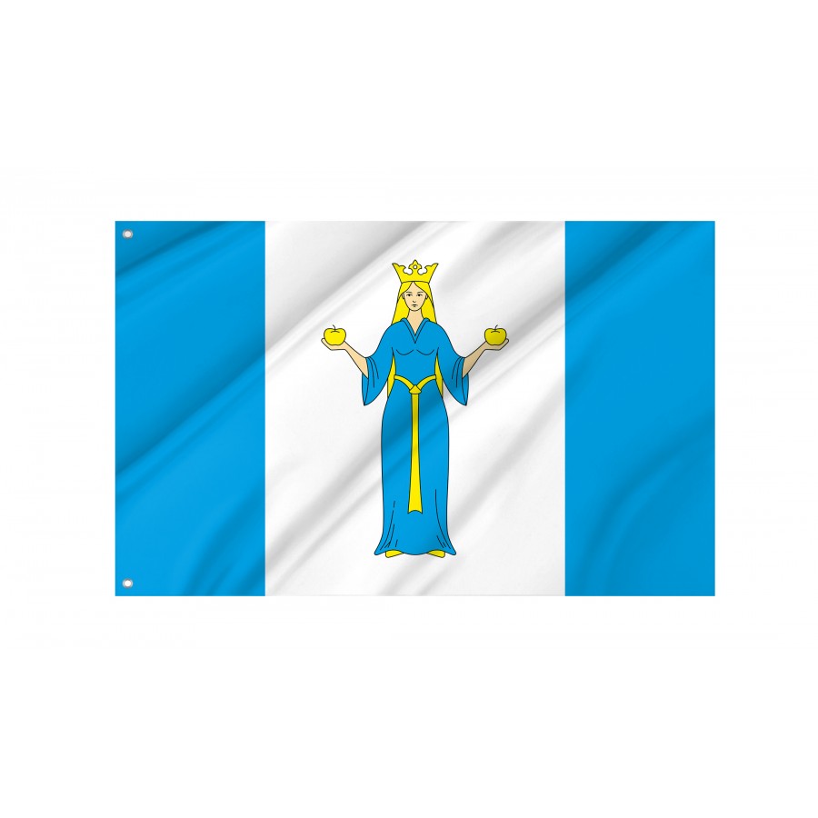 Flag Of Lubniewice, Patriotic Flags, Unique Design Print, Flags For Indoor & Outdoor Use - High Quality Poland for Indoor and Outdoor Use