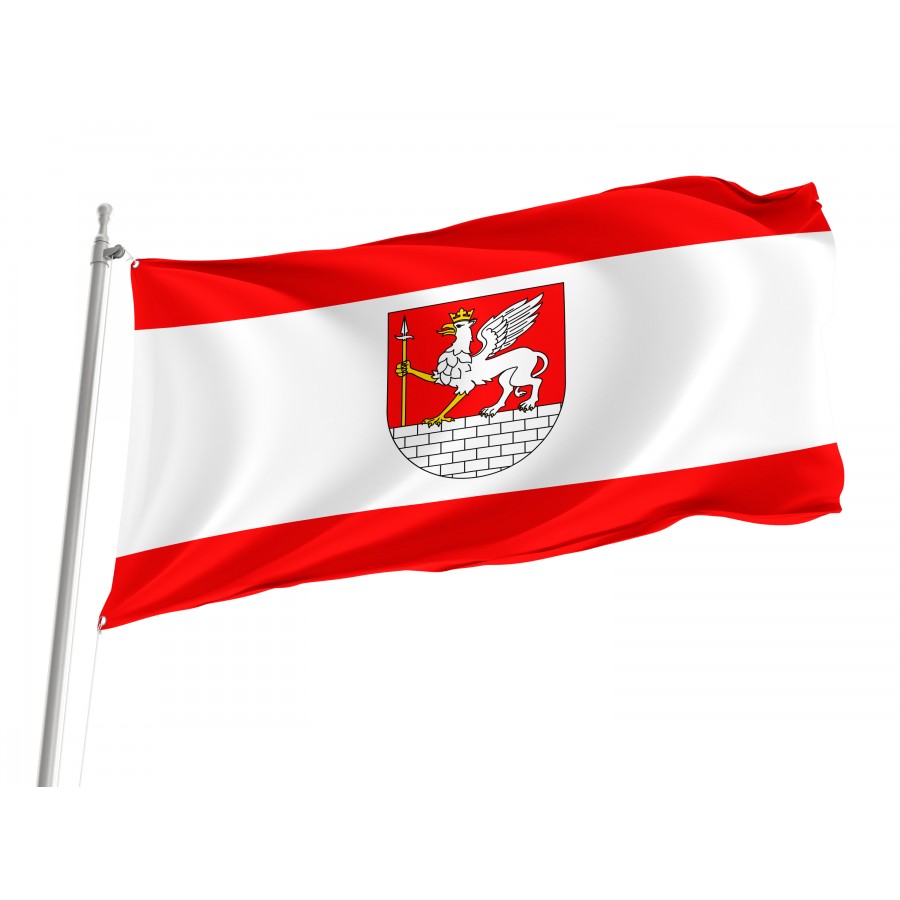 Flag Of Lubycza Krolewska, Patriotic Flags, Unique Design Print, Flags For Indoor & Outdoor Use - High Quality Poland for Indoor and Outdoor Use