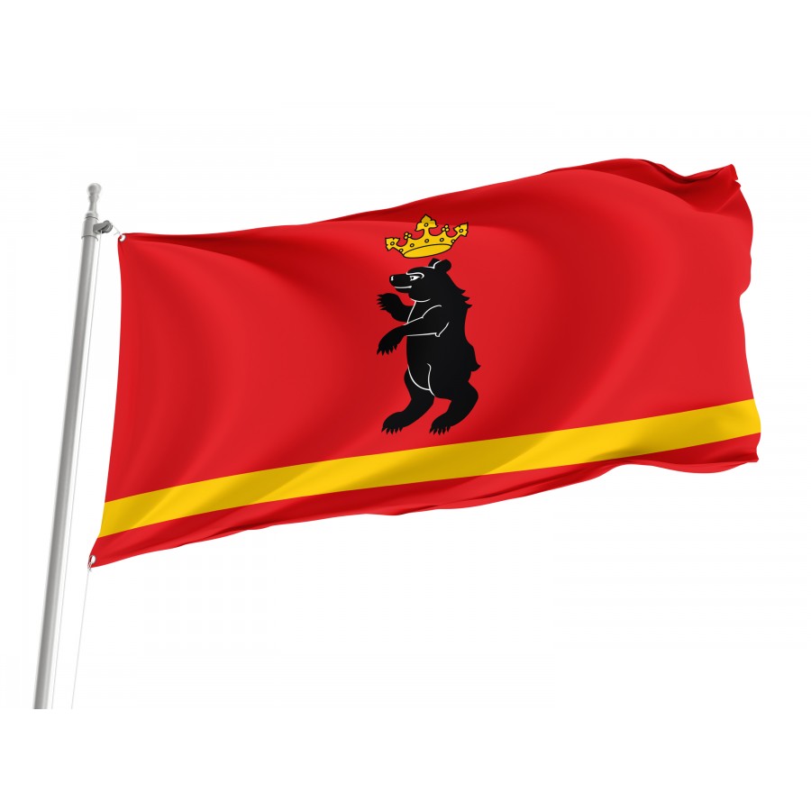 Flag Of Lukow, Patriotic Flags, Unique Design Print, Flags For Indoor & Outdoor Use - High Quality Poland for Indoor and Outdoor Use