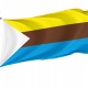 Flag of Margonin, Patriotic Flags, Unique Design Print, Flags for Indoor & Outdoor Use - Imagine 1