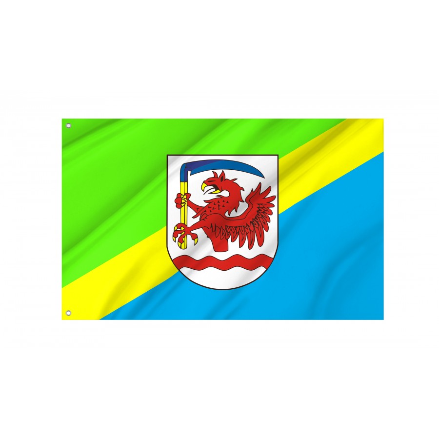 Flag Of Miastko, Patriotic Flags, Unique Design Print, Flags For Indoor & Outdoor Use - High Quality Poland for Indoor and Outdoor Use