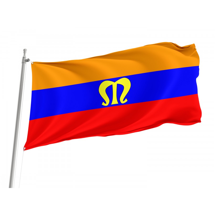 Flag Of Mielec, Patriotic Flags, Unique Design Print, Flags For Indoor & Outdoor Use - High Quality Poland for Indoor and Outdoor Use