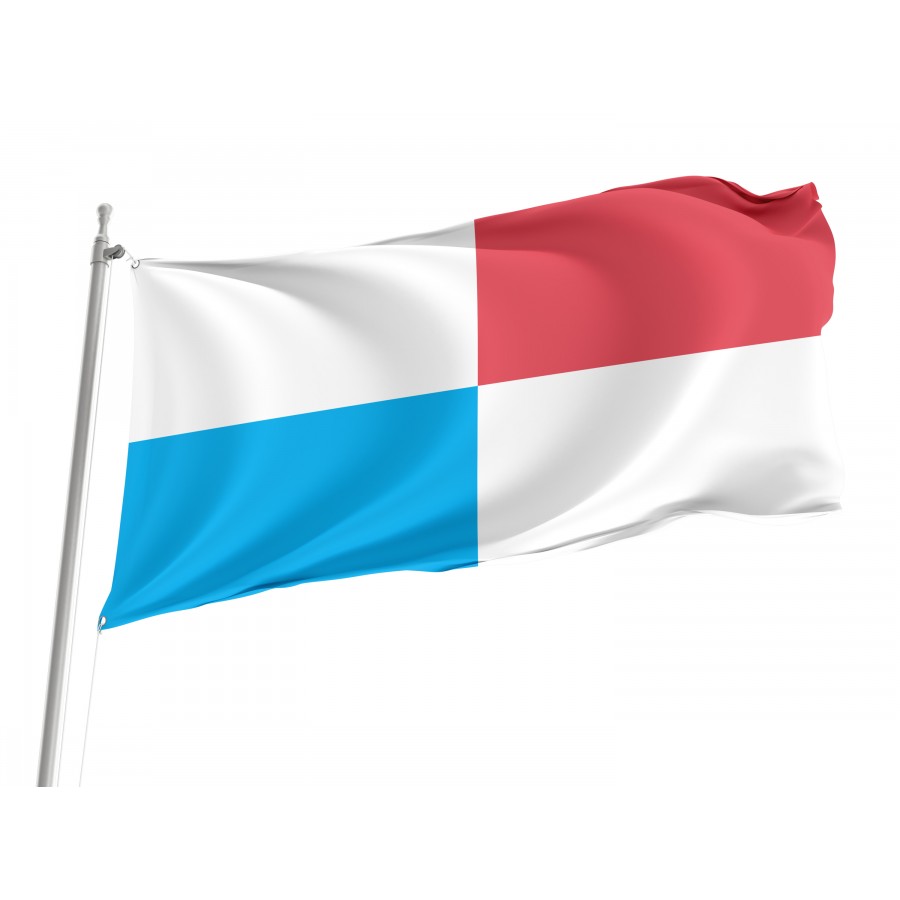 Flag Of Mikolajki, Patriotic Flags, Unique Design Print, Flags For Indoor & Outdoor Use - High Quality Poland for Indoor and Outdoor Use
