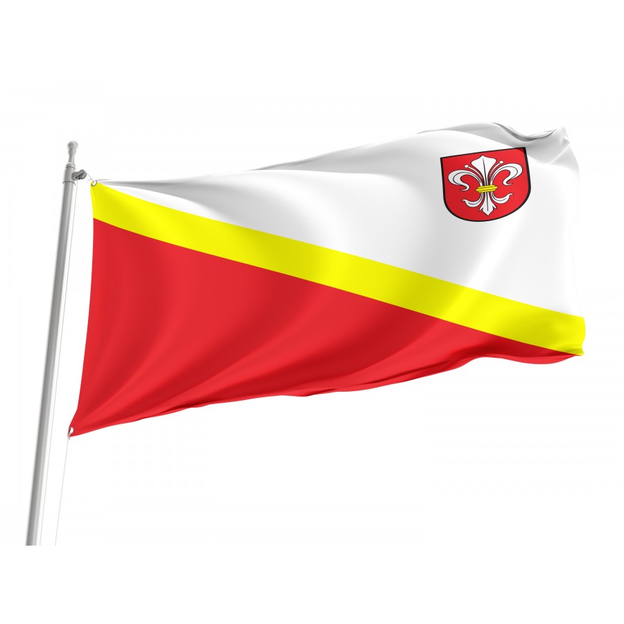 Flag Of Mikstat, Patriotic Flags, Unique Design Print, Flags For Indoor & Outdoor Use - High Quality Poland for Indoor and Outdoor Use