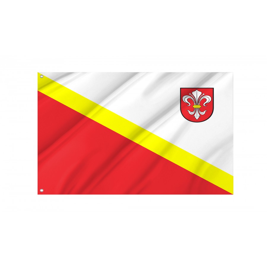 Flag Of Mikstat, Patriotic Flags, Unique Design Print, Flags For Indoor & Outdoor Use - High Quality Poland for Indoor and Outdoor Use