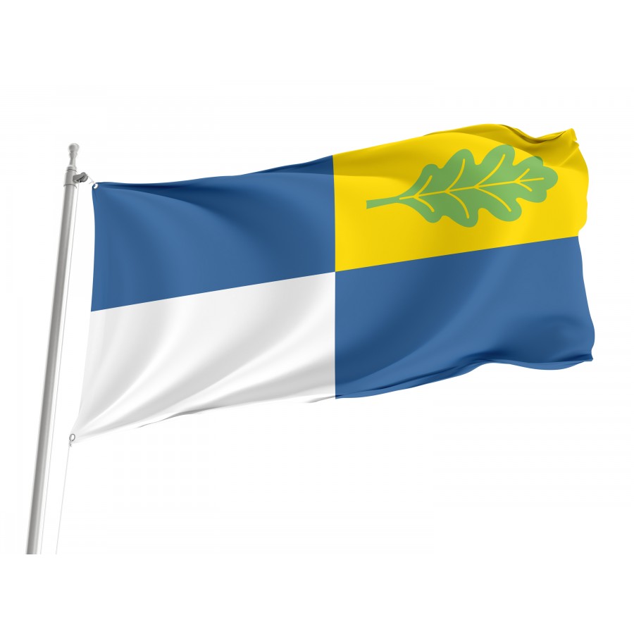 Flag Of Milanowek, Patriotic Flags, Unique Design Print, Flags For Indoor & Outdoor Use - High Quality Poland for Indoor and Outdoor Use