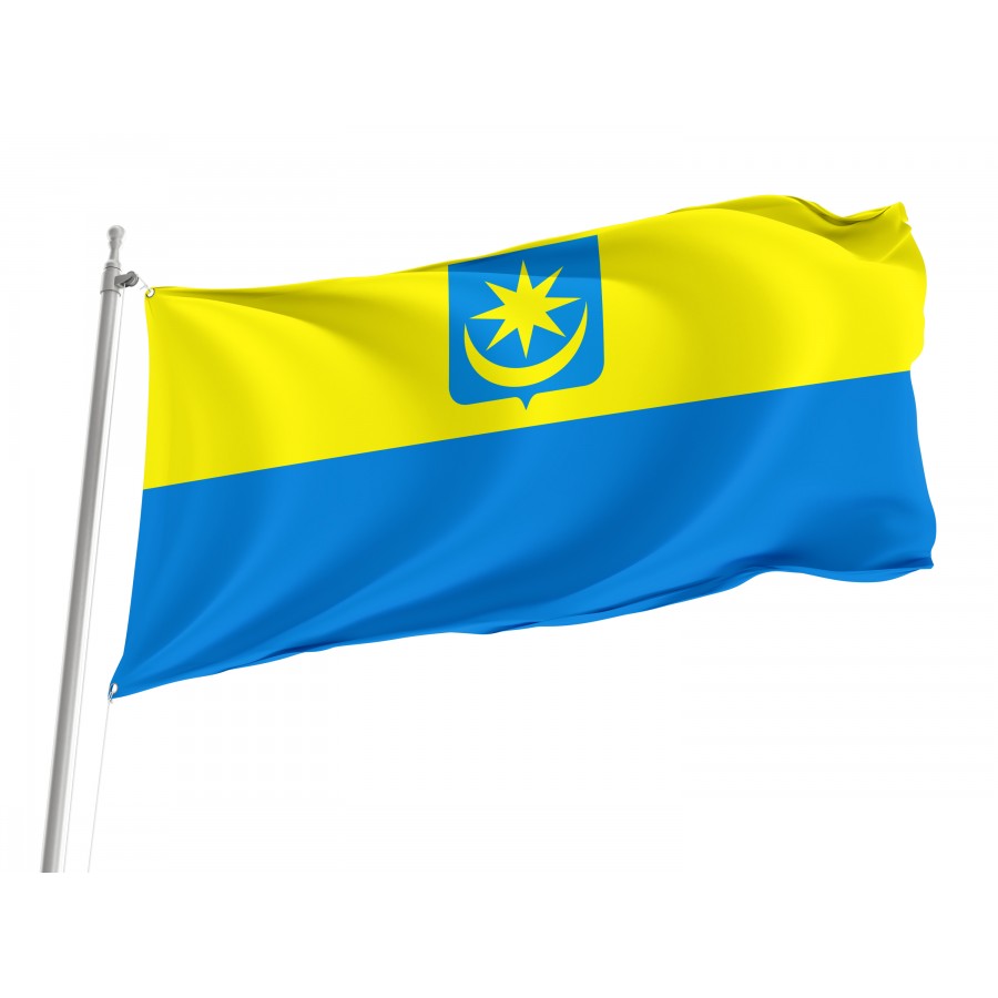 Flag Of Minsk Mazowiecki, Patriotic Flags, Unique Design Print, Flags For Indoor & Outdoor Use - High Quality Poland for Indoor and Outdoor Use