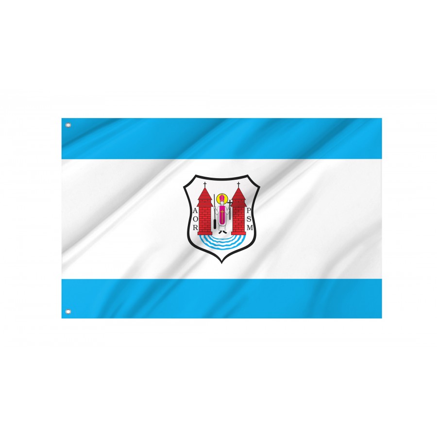 Flag Of Mlawa, Patriotic Flags, Unique Design Print, Flags For Indoor & Outdoor Use - High Quality Poland for Indoor and Outdoor Use