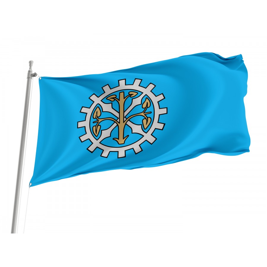 Flag Of Mlynary, Patriotic Flags, Unique Design Print, Flags For Indoor & Outdoor Use - High Quality Poland for Indoor and Outdoor Use