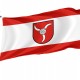 Flag of Modliborzyce, Patriotic Flags, Unique Design Print, Flags for Indoor & Outdoor Use - Imagine 1