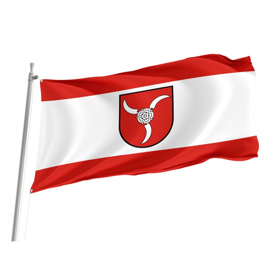 Flag Of Modliborzyce, Patriotic Flags, Unique Design Print, Flags For Indoor & Outdoor Use - High Quality Poland for Indoor and Outdoor Use