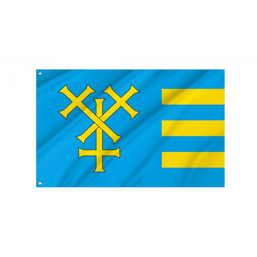 Flag Of Mogilno, Patriotic Flags, Unique Design Print, Flags For Indoor & Outdoor Use - High Quality Poland for Indoor and Outdoor Use