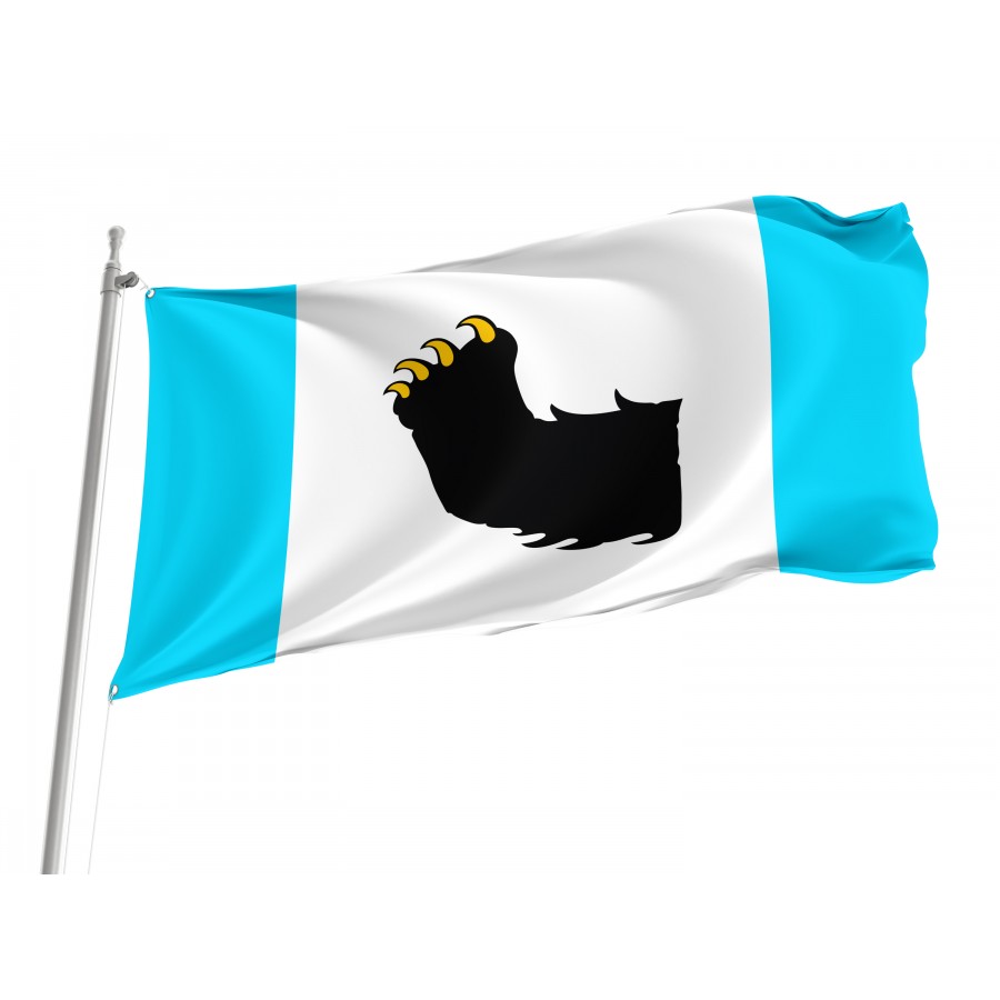 Flag Of Mragowo, Patriotic Flags, Unique Design Print, Flags For Indoor & Outdoor Use - High Quality Poland for Indoor and Outdoor Use