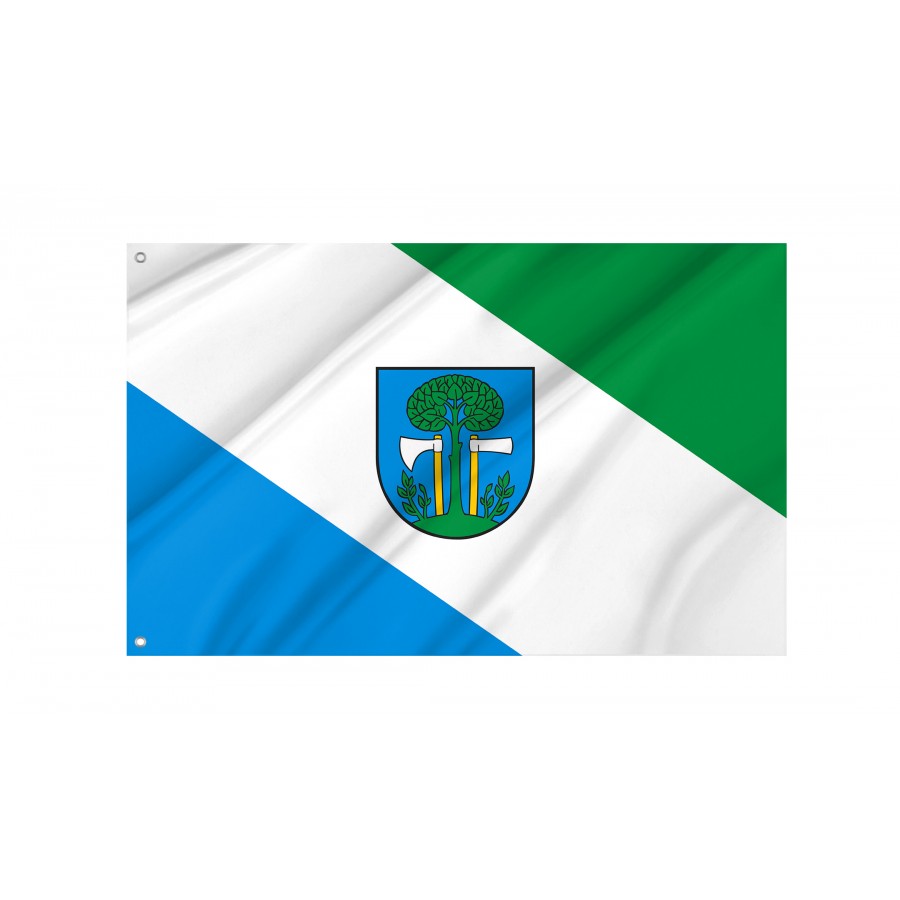 Flag Of Myslenice, Patriotic Flags, Unique Design Print, Flags For Indoor & Outdoor Use - High Quality Poland for Indoor and Outdoor Use