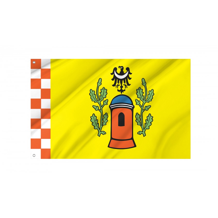 Flag Of Niemcza, Patriotic Flags, Unique Design Print, Flags For Indoor & Outdoor Use - High Quality Poland for Indoor and Outdoor Use