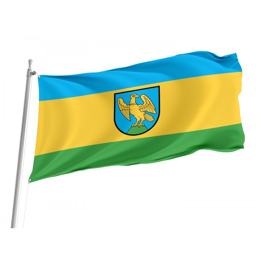 Flag Of Niemodlin, Patriotic Flags, Unique Design Print, Flags For Indoor & Outdoor Use - High Quality Poland for Indoor and Outdoor Use