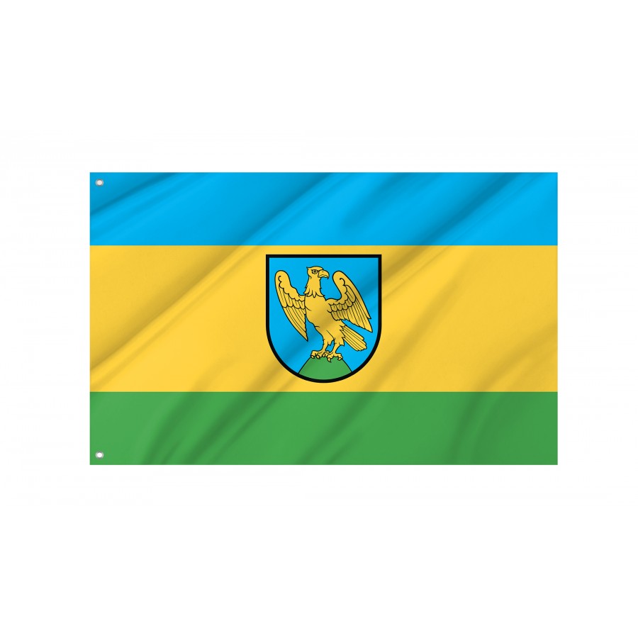Flag Of Niemodlin, Patriotic Flags, Unique Design Print, Flags For Indoor & Outdoor Use - High Quality Poland for Indoor and Outdoor Use