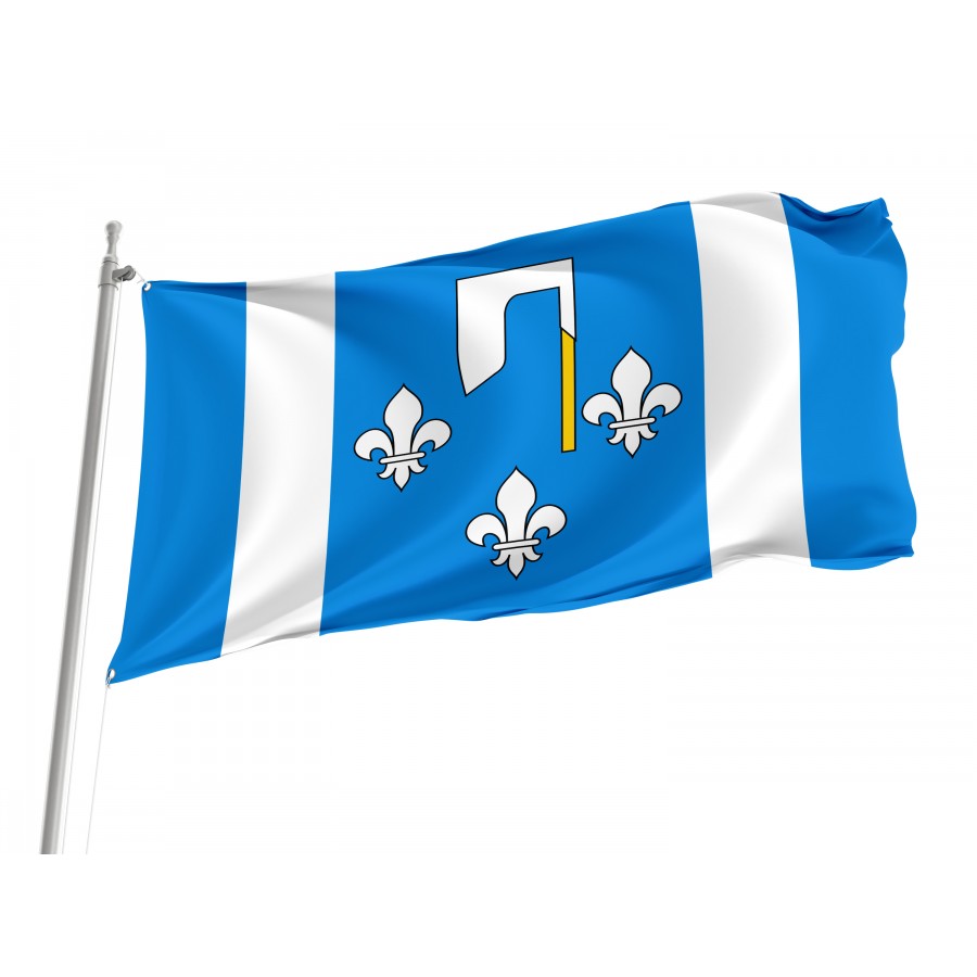 Flag Of Nowe Brzesko, Patriotic Flags, Unique Design Print, Flags For Indoor & Outdoor Use - High Quality Poland for Indoor and Outdoor Use