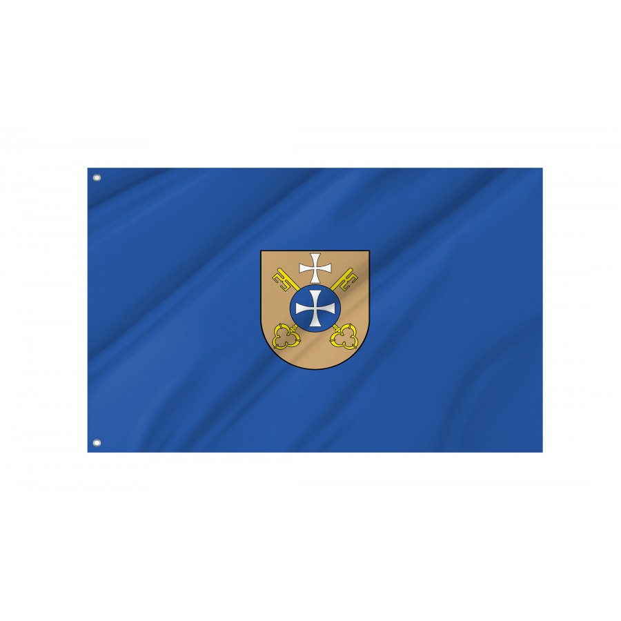 Flag Of Nowe Skalmierzyce, Patriotic Flags, Unique Design Print, Flags For Indoor & Outdoor Use - High Quality Poland for Indoor and Outdoor Use