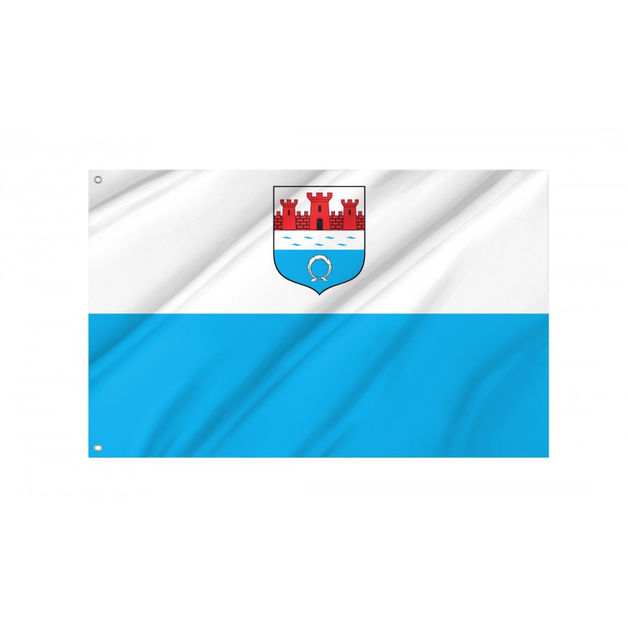 Flag Of Nowy Dwor Mazowiecki, Patriotic Flags, Unique Design Print, Flags For Indoor & Outdoor Use - High Quality Poland for Indoor and Outdoor Use