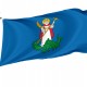 Flag of Nowy Sacz, Patriotic Flags, Unique Design Print, Flags for Indoor & Outdoor Use - Imagine 1
