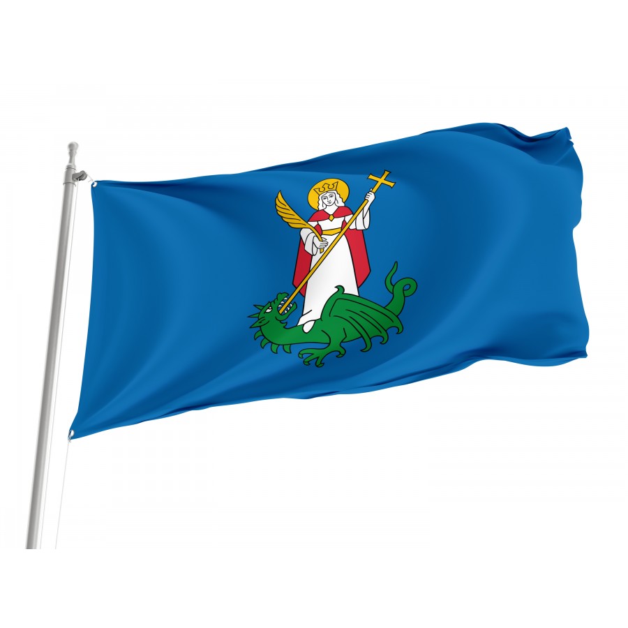 Flag Of Nowy Sacz, Patriotic Flags, Unique Design Print, Flags For Indoor & Outdoor Use - High Quality Poland for Indoor and Outdoor Use