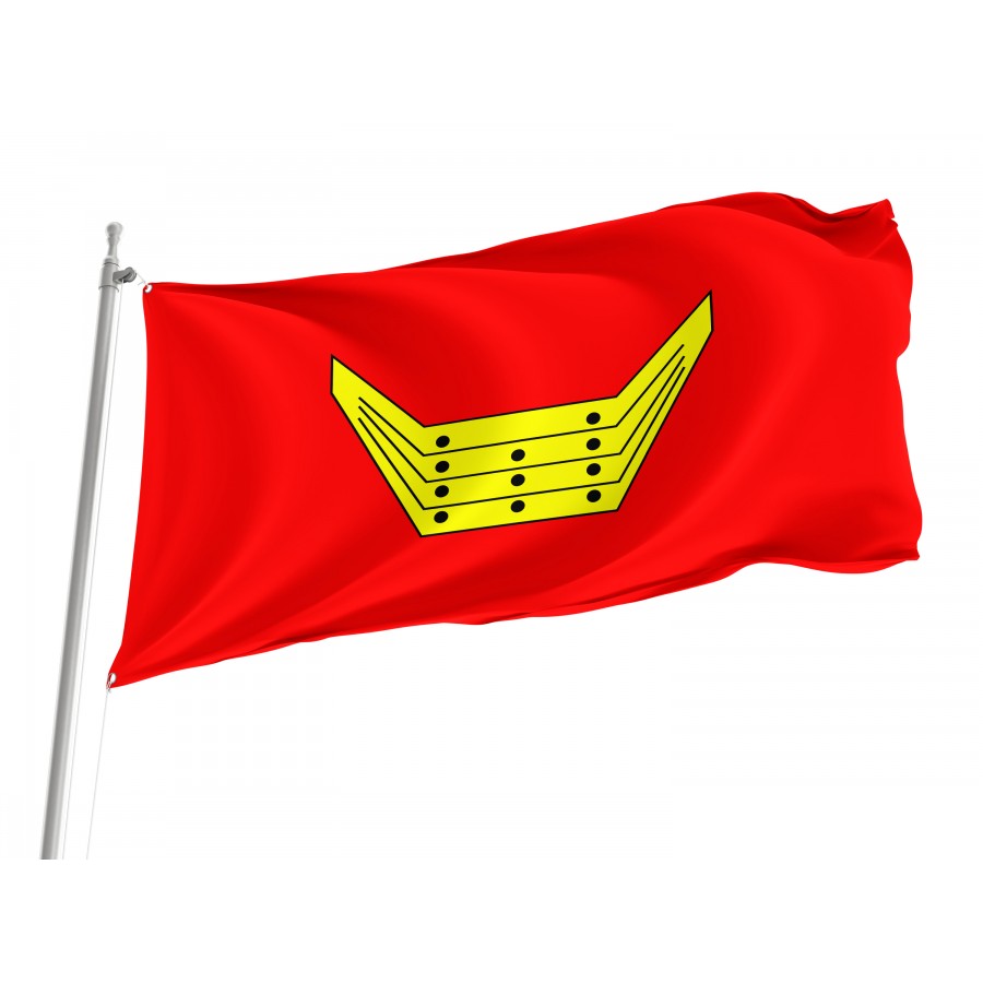 Flag Of Nowy Tomysl, Patriotic Flags, Unique Design Print, Flags For Indoor & Outdoor Use - High Quality Poland for Indoor and Outdoor Use