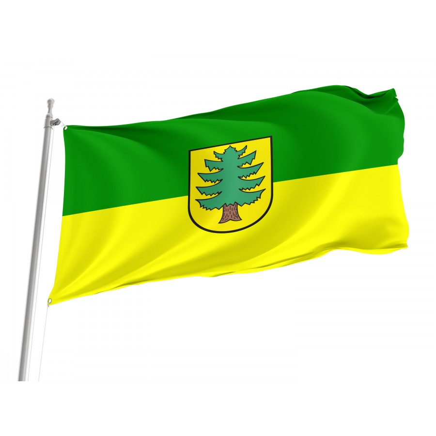 Flag Of Oborniki Slaskie, Patriotic Flags, Unique Design Print, Flags For Indoor & Outdoor Use - High Quality Poland for Indoor and Outdoor Use