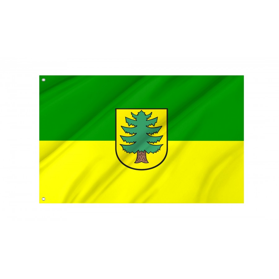 Flag Of Oborniki Slaskie, Patriotic Flags, Unique Design Print, Flags For Indoor & Outdoor Use - High Quality Poland for Indoor and Outdoor Use