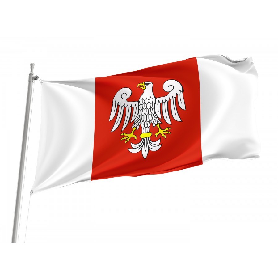 Flag Of Oborniki, Patriotic Flags, Unique Design Print, Flags For Indoor & Outdoor Use - High Quality Poland for Indoor and Outdoor Use