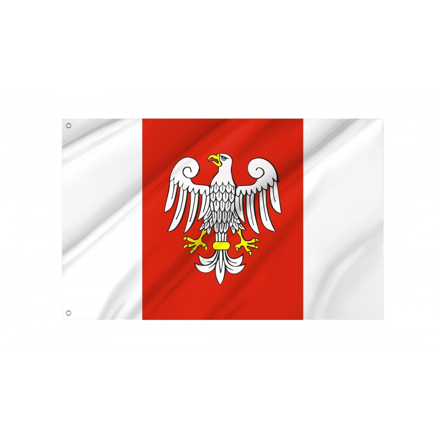 Flag Of Oborniki, Patriotic Flags, Unique Design Print, Flags For Indoor & Outdoor Use - High Quality Poland for Indoor and Outdoor Use