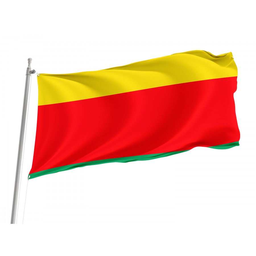 Flag Of Okonek, Patriotic Flags, Unique Design Print, Flags For Indoor & Outdoor Use - High Quality Poland for Indoor and Outdoor Use