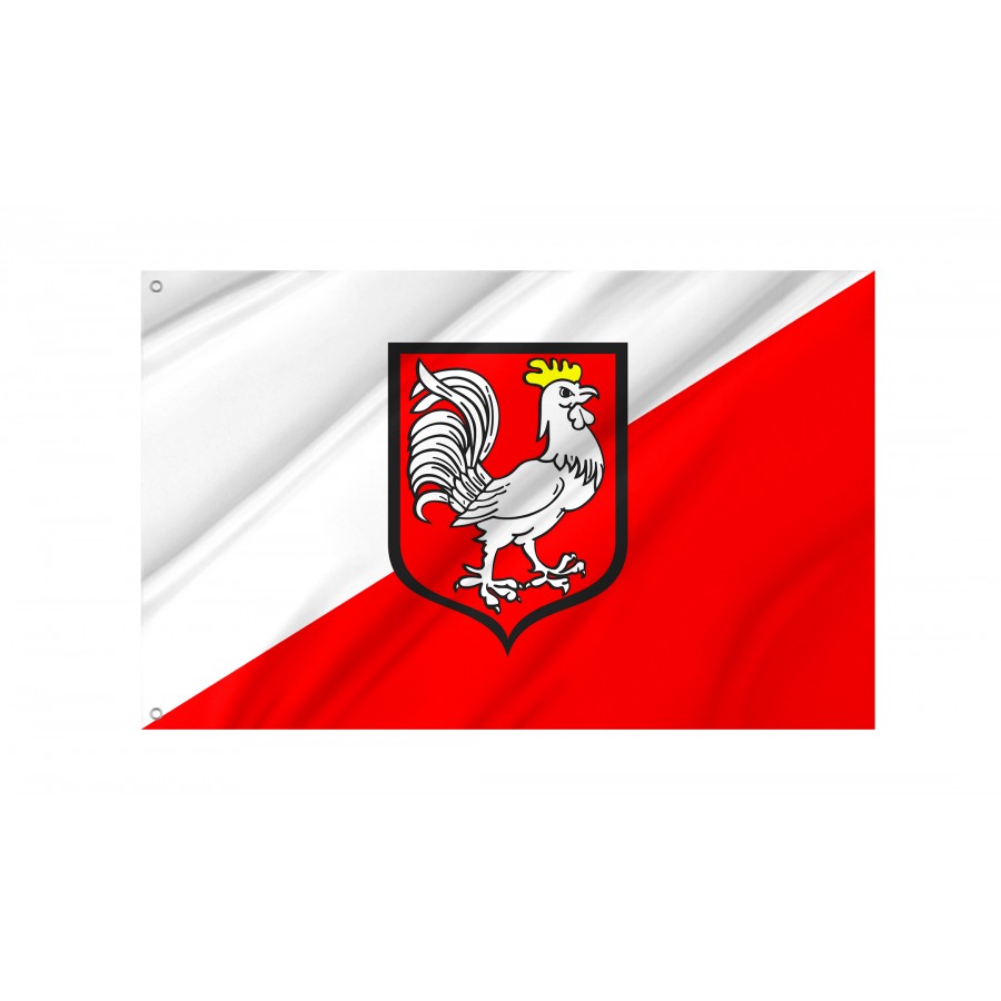 Flag Of Olawa, Patriotic Flags, Unique Design Print, Flags For Indoor & Outdoor Use - High Quality Poland for Indoor and Outdoor Use