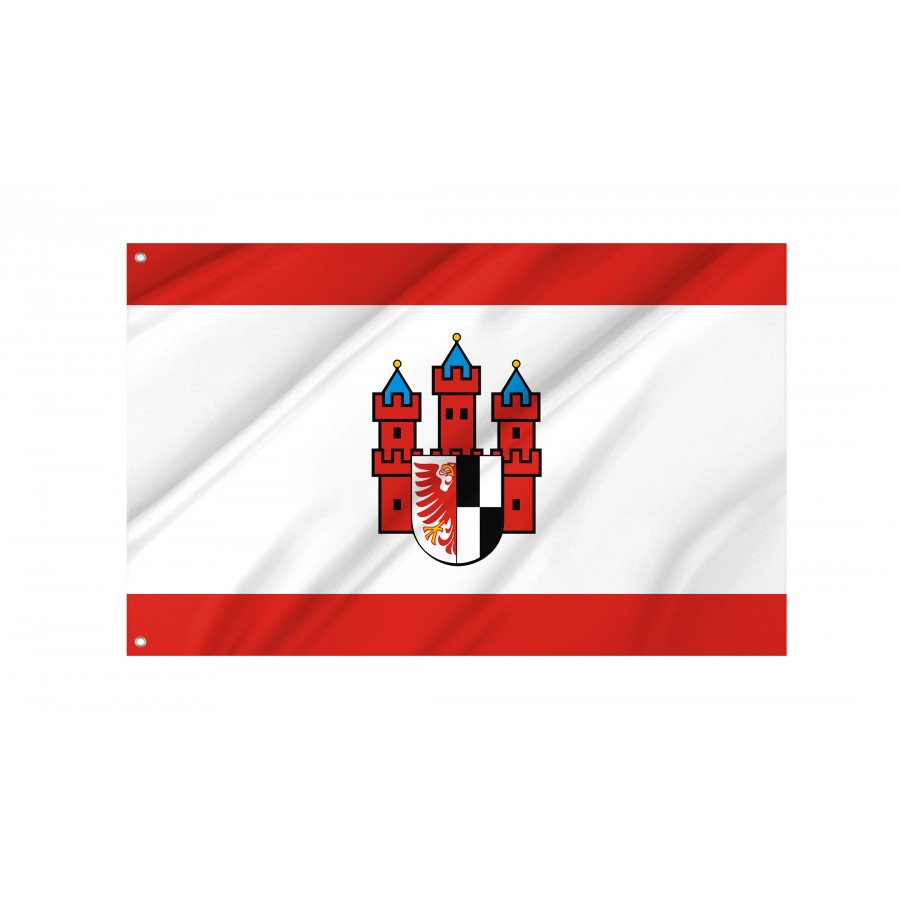 Flag Of Olecko, Patriotic Flags, Unique Design Print, Flags For Indoor & Outdoor Use - High Quality Poland for Indoor and Outdoor Use