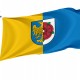 Flag of Olesno, Patriotic Flags, Unique Design Print, Flags for Indoor & Outdoor Use - Imagine 1