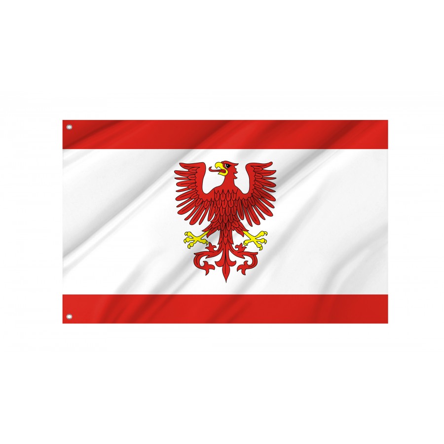 Flag Of Osno Lubuskie, Patriotic Flags, Unique Design Print, Flags For Indoor & Outdoor Use - High Quality Poland for Indoor and Outdoor Use