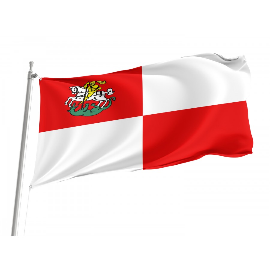 Flag Of Ostroda, Patriotic Flags, Unique Design Print, Flags For Indoor & Outdoor Use - High Quality Poland for Indoor and Outdoor Use