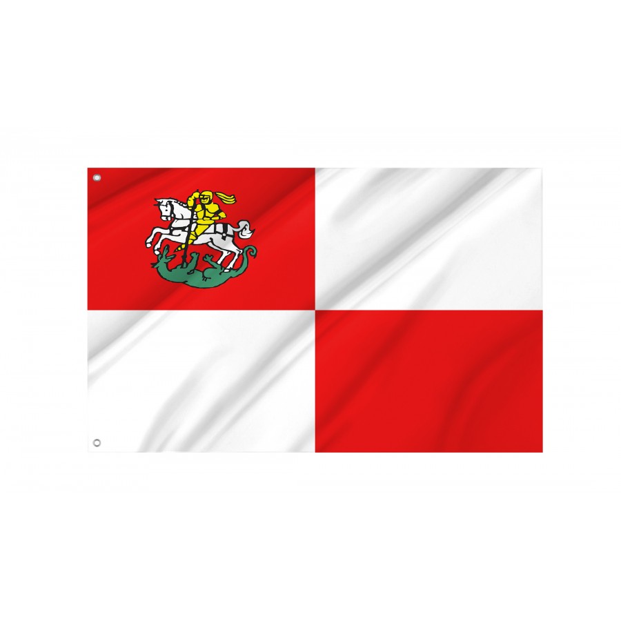 Flag Of Ostroda, Patriotic Flags, Unique Design Print, Flags For Indoor & Outdoor Use - High Quality Poland for Indoor and Outdoor Use