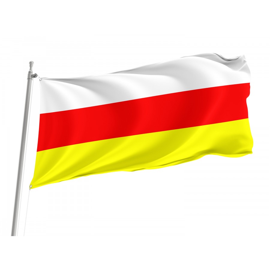 Flag Of Ostrzeszow, Patriotic Flags, Unique Design Print, Flags For Indoor & Outdoor Use - High Quality Poland for Indoor and Outdoor Use